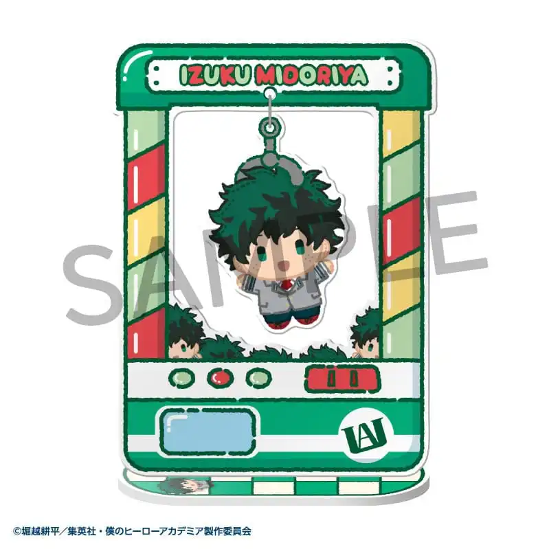 My Hero Academia Acrylic Figure Chara Catcher 9 cm Blind Box - 1 Unidade